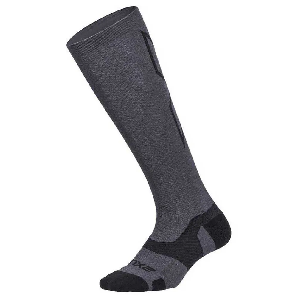 2XU Vectr Light Cushion 38- Långa Strumpor 43 Cm male, Titanium / black 2XU Vectr Light Cushion 38- Långa Strumpor 43 Cm male, Titanium / black