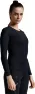 2XU Women's Core Compression Long Sleeve, Black/No Logo