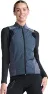 2XU Women's Light Speed Hybrid Vest, TURBULENCE/BLACK