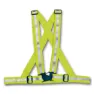 4-act Cross Belt Reflexväst, Yellow, One Size
