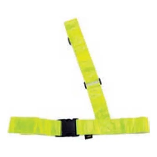 4-act Reflekterande Axelrem, Yellow, One Size
