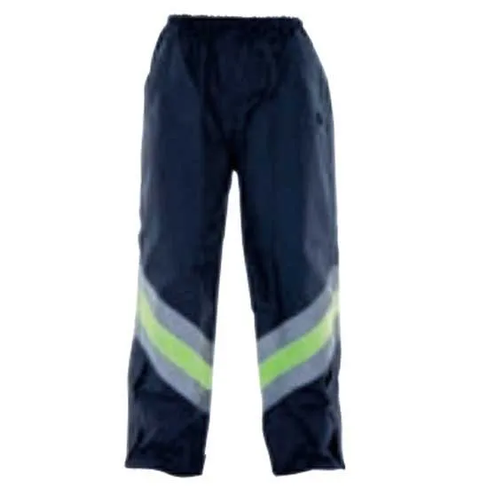 4-act Reflekterande Regnbyxor, Blue / yellow, XL 4-act Reflekterande Regnbyxor, Blue / yellow, XL