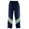 4-act Reflekterande Regnbyxor, Blue / yellow, XL