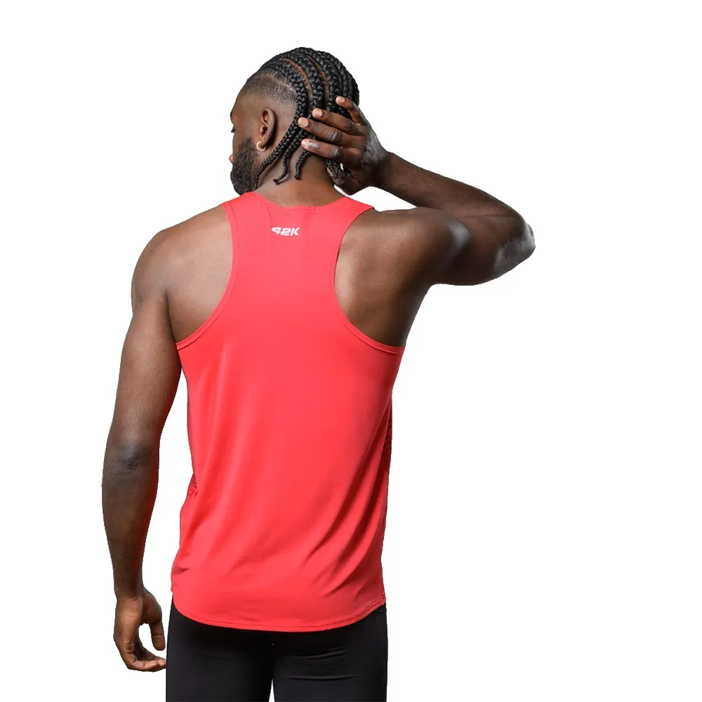 42k Running Apex ärmlös T-shirt male
