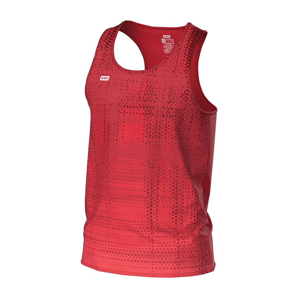 42k Running Apex ärmlös T-shirt male