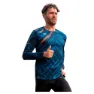 42k Running Vortex Winter T-shirt Med Lång ärm male, Blue