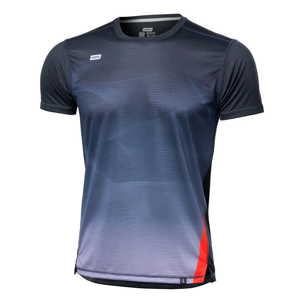42k Running Wave T-shirt Med Korta ärmar male