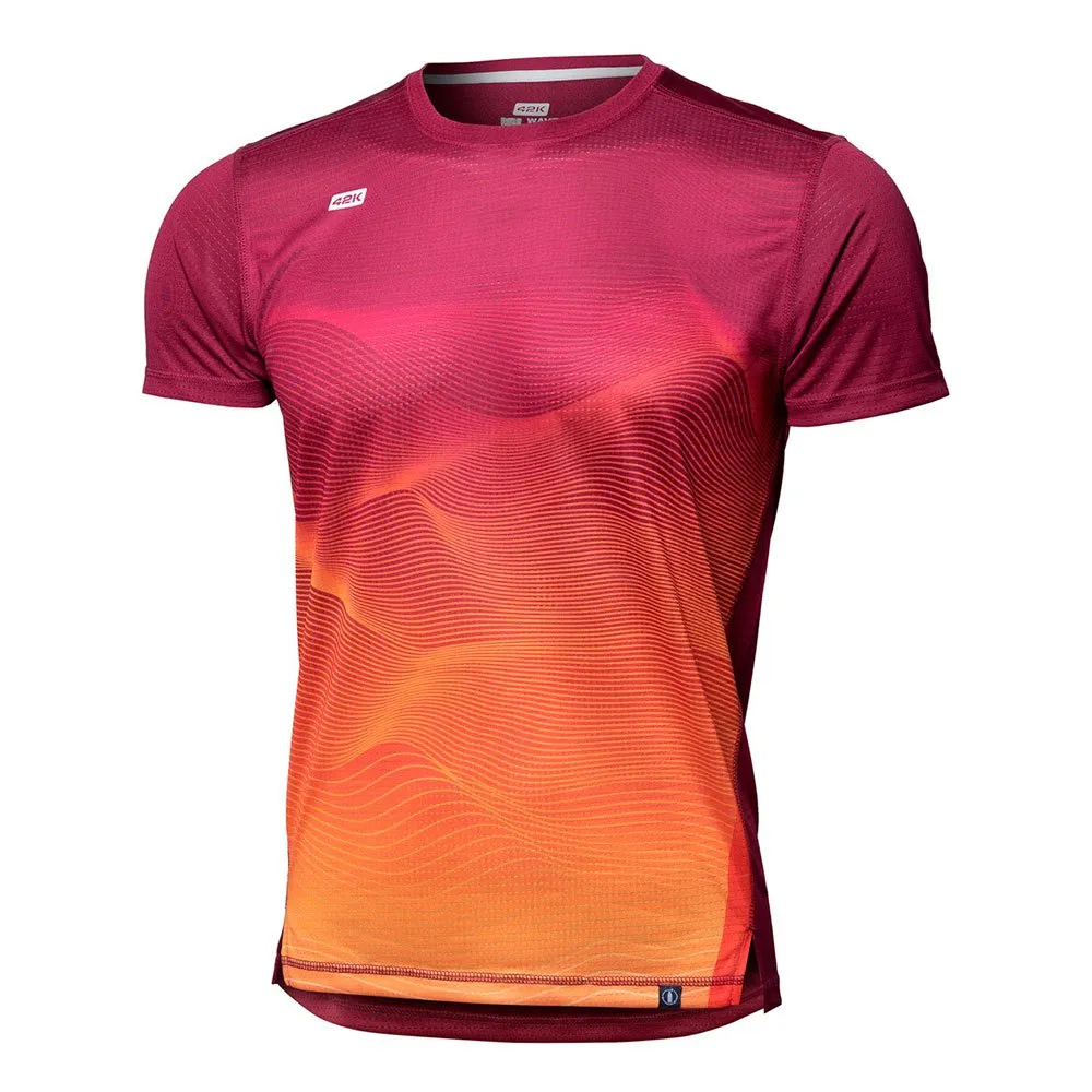 42k Running Wave T-shirt Med Korta ärmar male