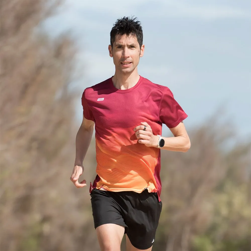 42k Running Wave T-shirt Med Korta ärmar male
