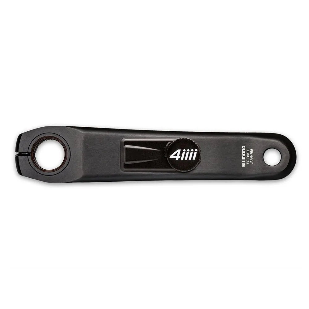 4iiii Precision 3+ Ultegra 8100 Vänster Vevarm Med Effektmätare Refurbished, Black, 172.5mm