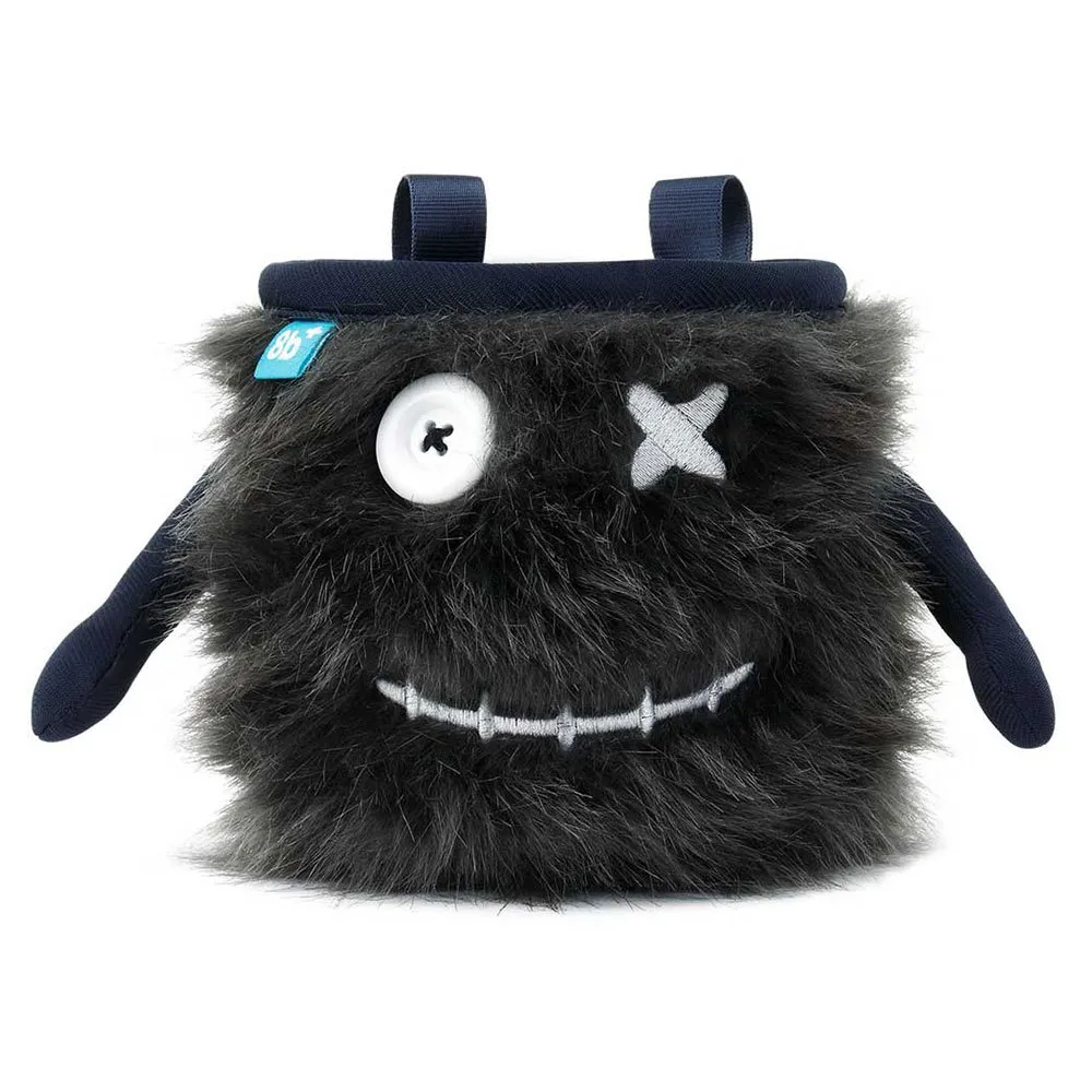 8 B Plus Helli Kritpåse, Black fur, One Size
