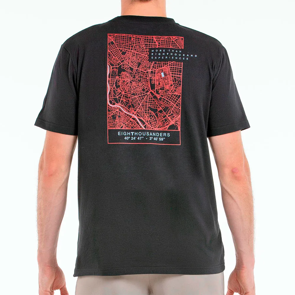 +8000 Aset T-shirt Med Korta ärmar, Black