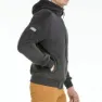 +8000 Zerba Sweatshirt Med Dragkedja, Black