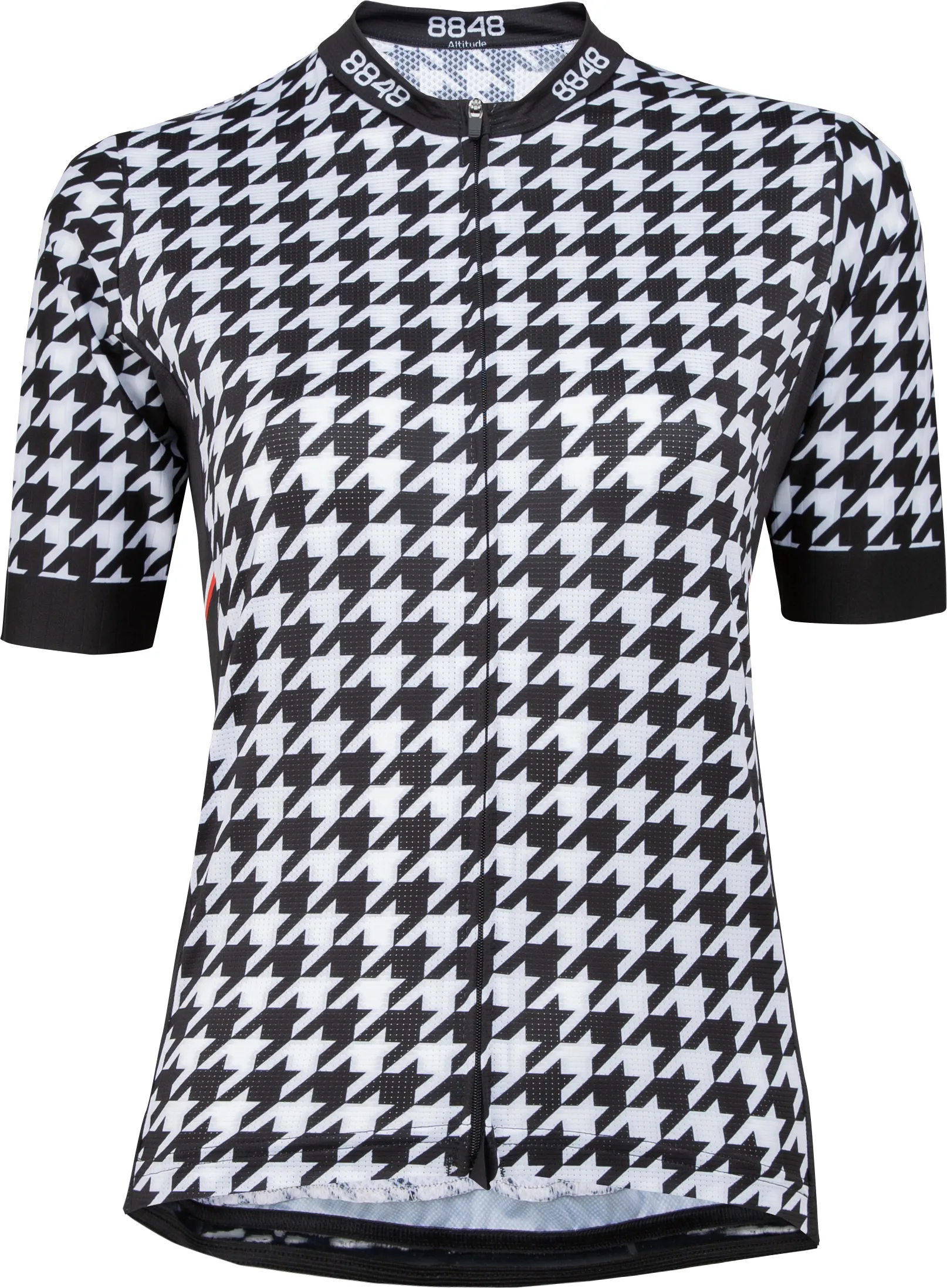 8848 Altitude Women's Dogtooth Jersey, Black