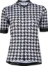 8848 Altitude Women's Dogtooth Jersey, Black