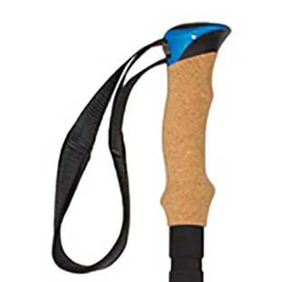 Abbey Camino Cane Cork/eva Grip Stav 1 Enhet, Silver / black / blue, 63-135cm