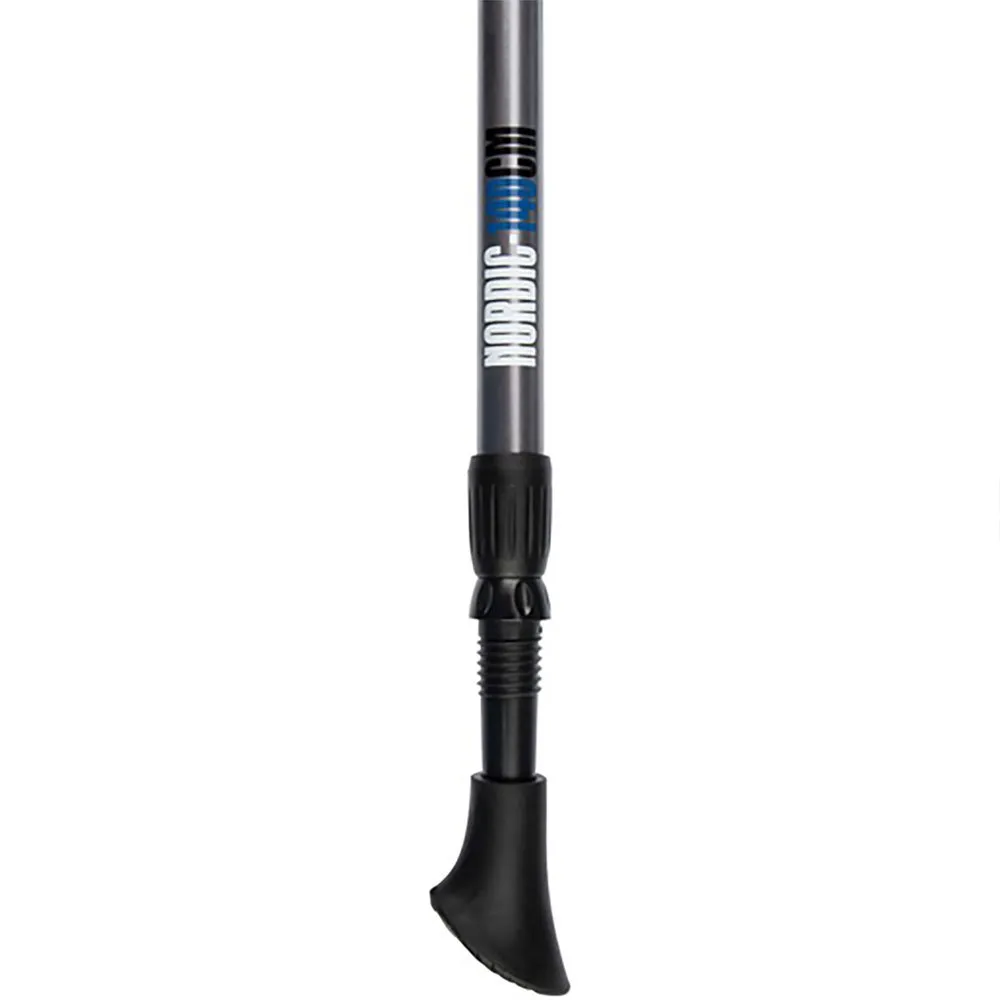 Abbey Nordic Walking Cane Stavar, Silver grey / black / blue, 86-140cm Abbey Nordic Walking Cane Stavar, Silver grey / black / blue, 86-140cm