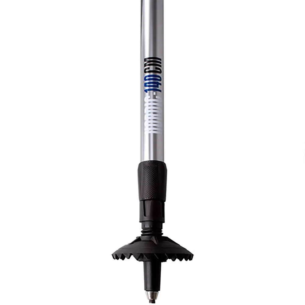 Abbey Nordic Walking Cane Stavar, Silver grey / black / blue, 86-140cm Abbey Nordic Walking Cane Stavar, Silver grey / black / blue, 86-140cm