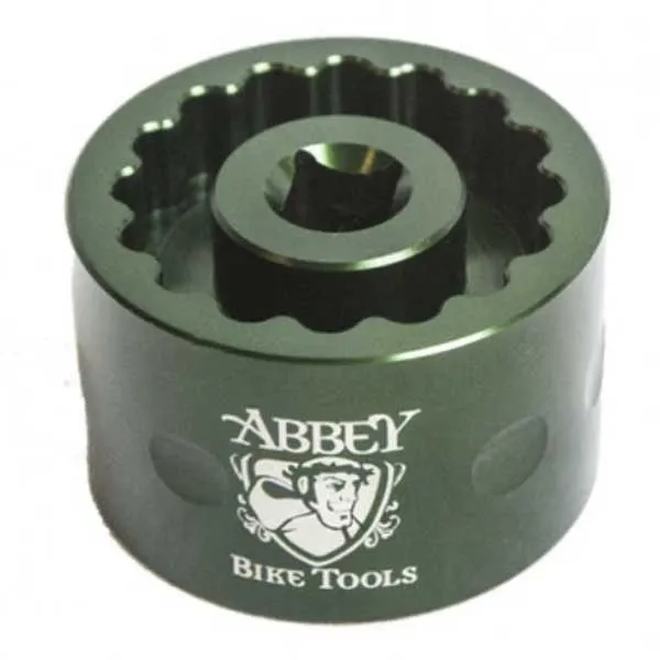 Abbey Shimano Steps Vevlagerverktyg, Green, One Size