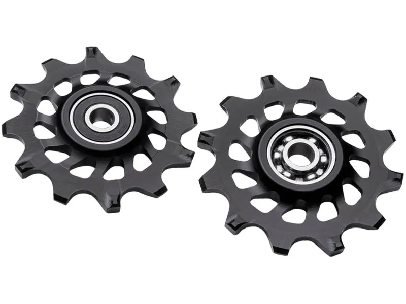 absoluteBLACK Absolut XX1 Pulleyhjul 12T, Black, 12t
