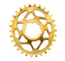 absoluteBLACK Absolute Black Drev 30T direkt montering Oval SRAM GXP, Guld