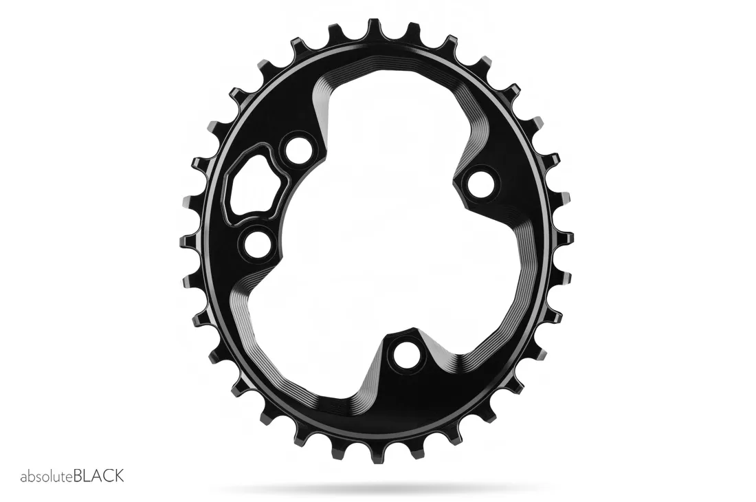absoluteBLACK Absolute Drev Oval Rotor 76