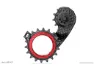 absoluteBLACK HOLLOWcage Pulleyhjul Shimano R8000/R9100 Svart/Röd, Röd/Svart
