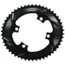 absoluteBLACK Oval 2x Asymmetric 110 Bcd Kedjehjul, Grey, 50t