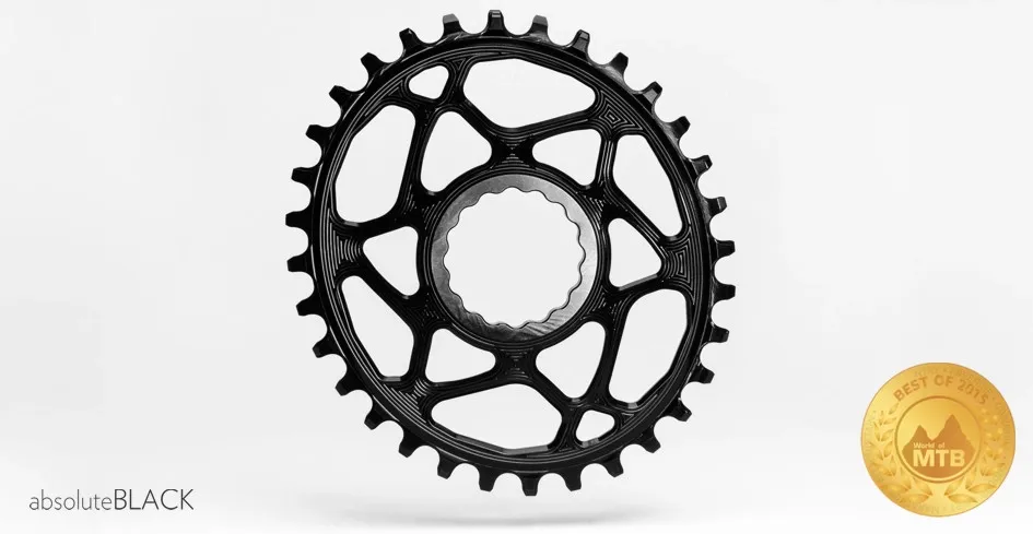 absoluteBLACK Race Face Oval Drev absoluteBLACK Race Face Oval Drev