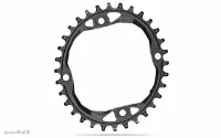 absoluteBLACK Shimano Oval Drev absoluteBLACK Shimano Oval Drev
