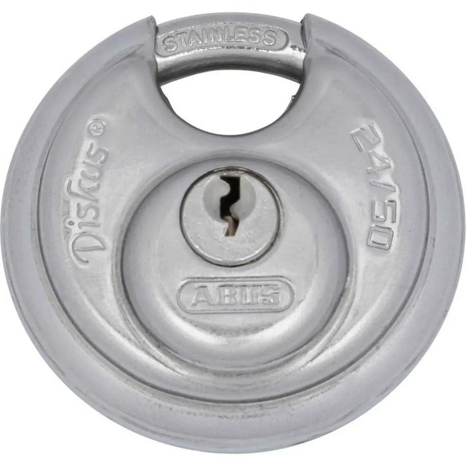 ABUS 24ib/50 B/dfnli Hänglås, Silver / blue, One Size ABUS 24ib/50 B/dfnli Hänglås, Silver / blue, One Size