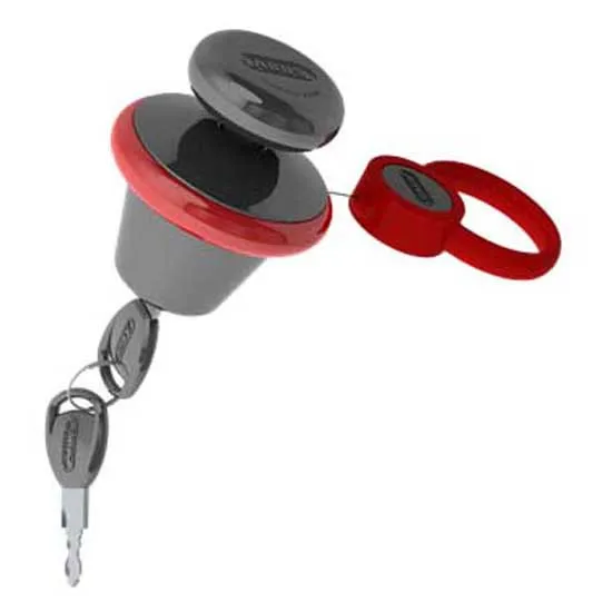 ABUS 39 Victory Hänglås, Black / red, One Size
