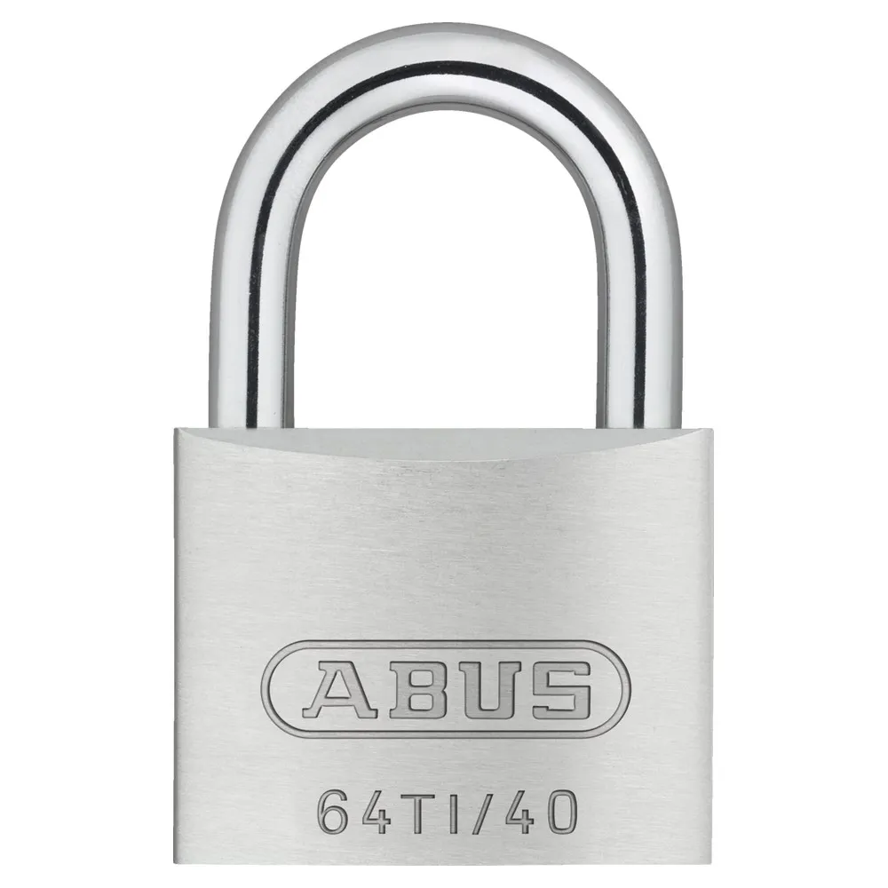 ABUS 64ti/40 Kabellås 2 Enheter, Silver, One Size
