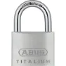 ABUS 64ti/50 B/dfnli Kedjelås, Silver, One Size