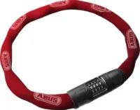 ABUS 8808C/85 cm. Rött Kättinglås med kod