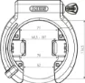 ABUS Granit XPlus 6950M Ramlås