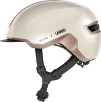 ABUS HUD-Y cykelhjälm LED Champagne Gold ABUS HUD-Y cykelhjälm LED Champagne Gold
