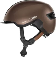 ABUS HUD-Y cykelhjälm LED Metallic Copper ABUS HUD-Y cykelhjälm LED Metallic Copper