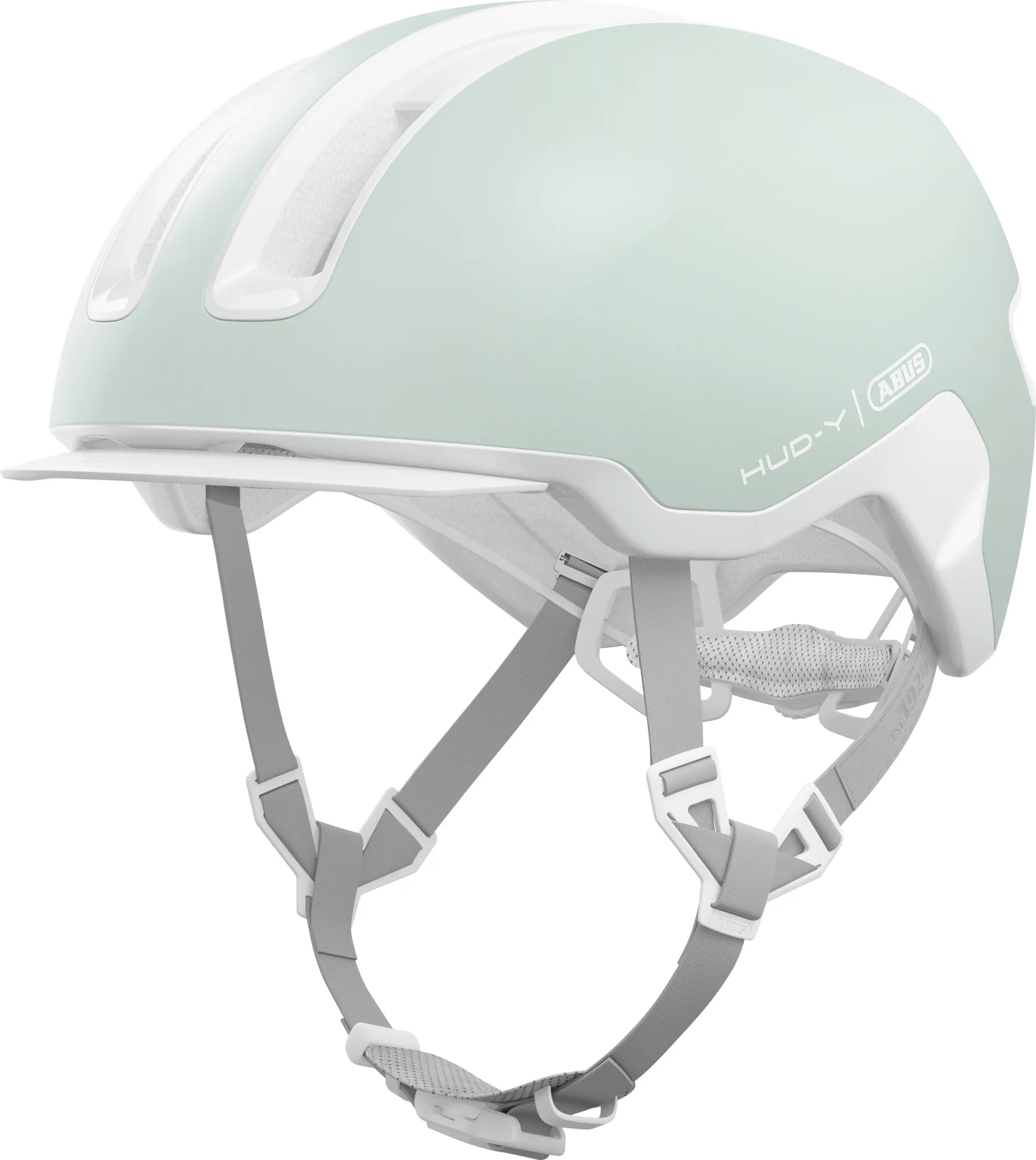 ABUS HUD-Y cykelhjälm LED Pure ABUS HUD-Y cykelhjälm LED Pure