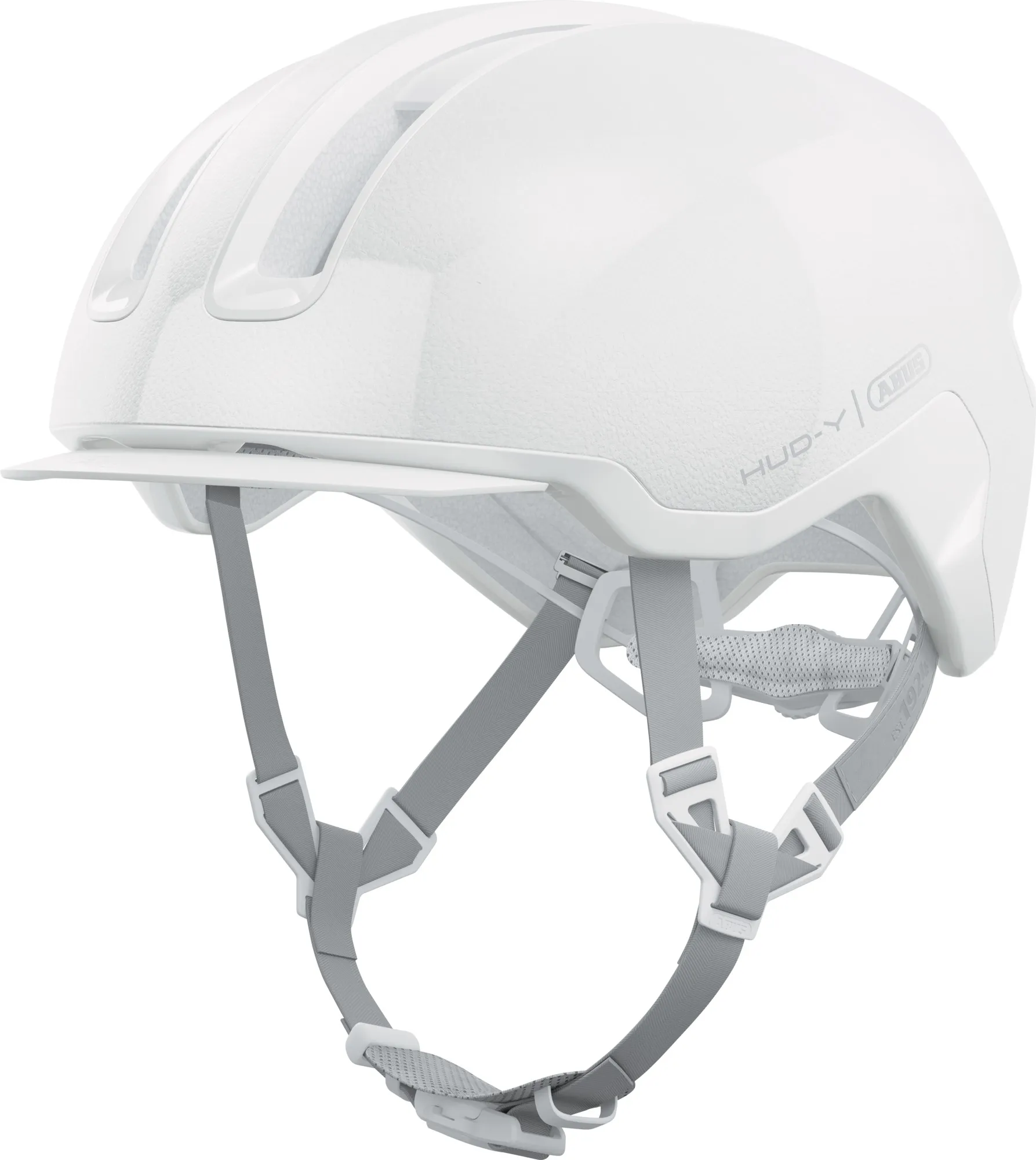 ABUS HUD-Y cykelhjälm LED Puristic ABUS HUD-Y cykelhjälm LED Puristic