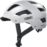 ABUS Hyban 2.0 cykelhjälm LED Polar White ABUS Hyban 2.0 cykelhjälm LED Polar White
