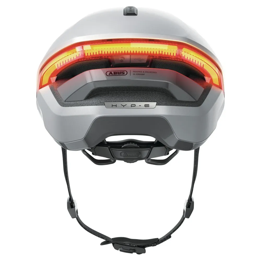 ABUS Hyp-e Stadshjälm, Gleam silver