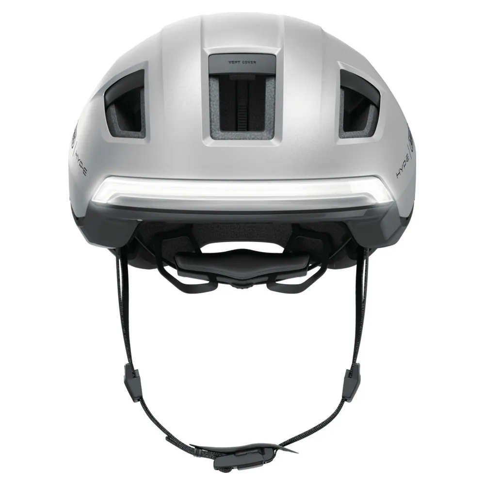 ABUS Hyp-e Stadshjälm, Gleam silver