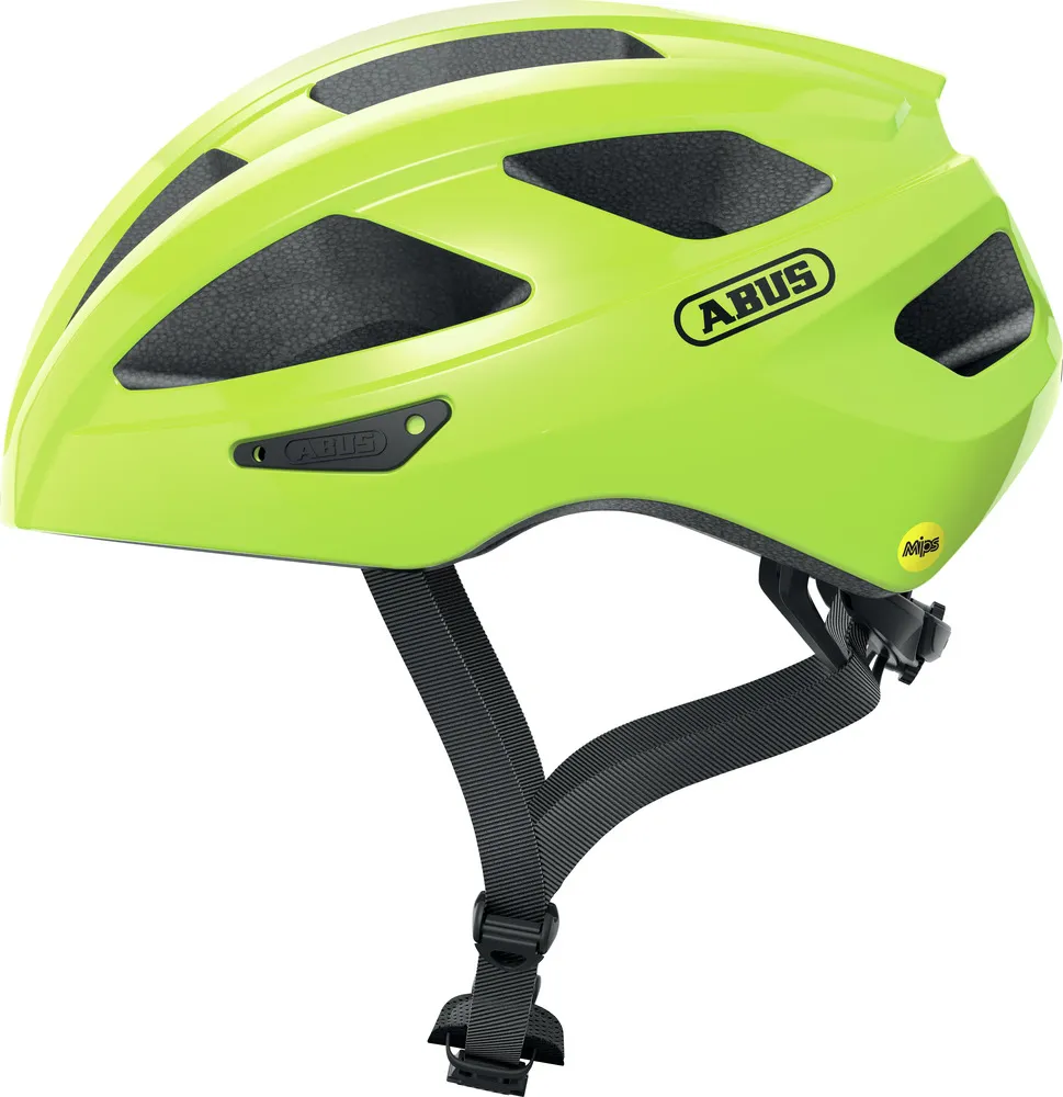 ABUS Macator MIPS cykelhjälm Neon ABUS Macator MIPS cykelhjälm Neon