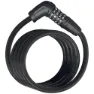 ABUS Numero 5510c Scmu Kabellås, Black, 180cm