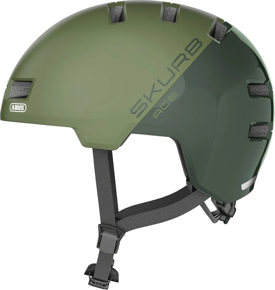 ABUS Skurb ACE Skalhjälm Jade Green, Grön ABUS Skurb ACE Skalhjälm Jade Green, Grön