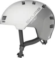 ABUS Skurb ACE Skalhjälm Silver White