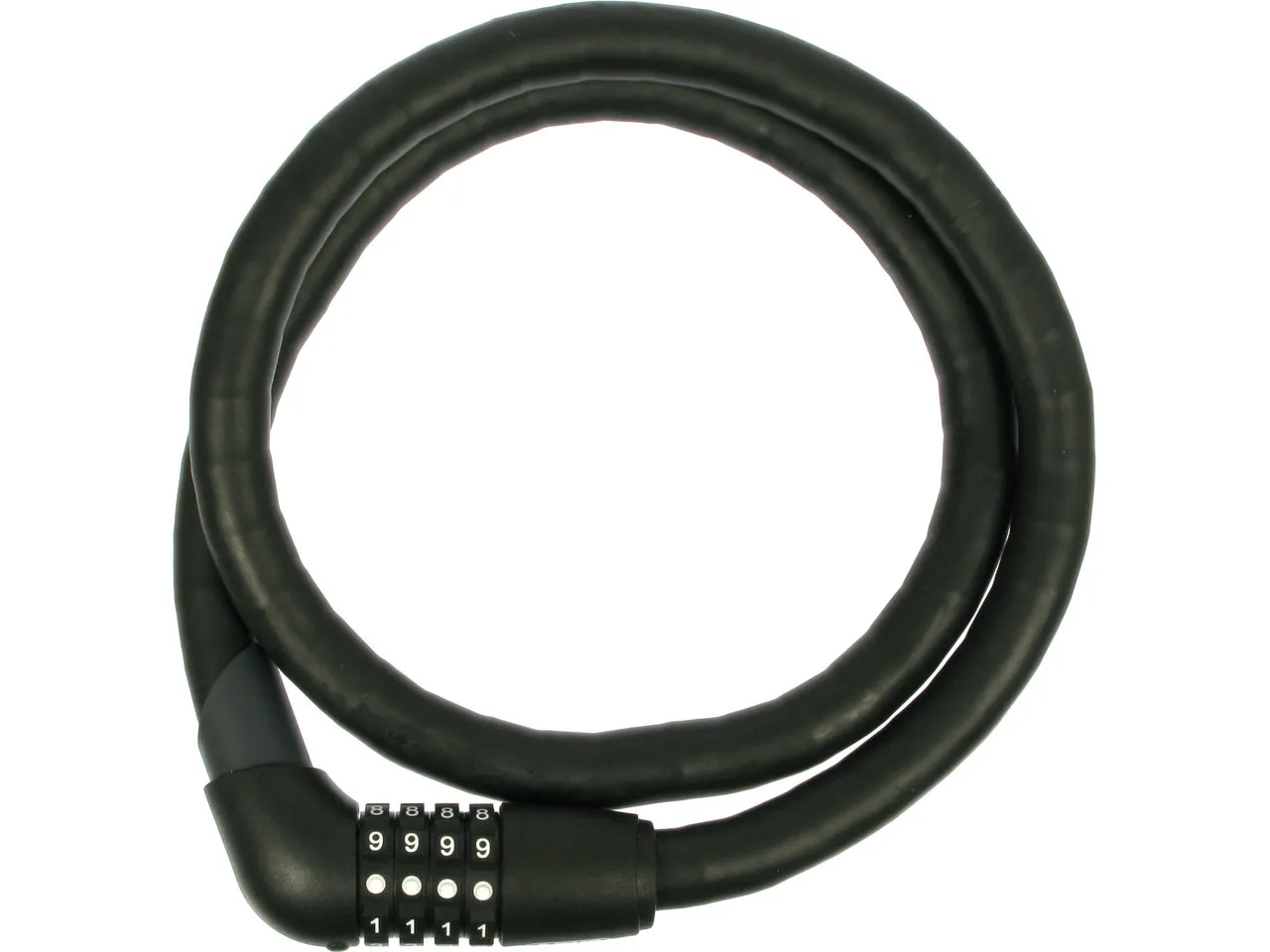 ABUS Steel-O-Flex Tresor 1360 Panzerkabelschloss, Black, 110cm