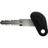 ABUS Tectic 496 Lh Nkr Cykelramlås, Black, 110 x 59 x 8.5mm