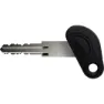 ABUS Tectic 496 Lh Nkr Cykelramlås, Black, 110 x 59 x 8.5mm